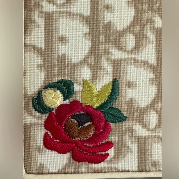 **SOLD** Dior Flower Trotter Card case with COA - Picture 8 of 11